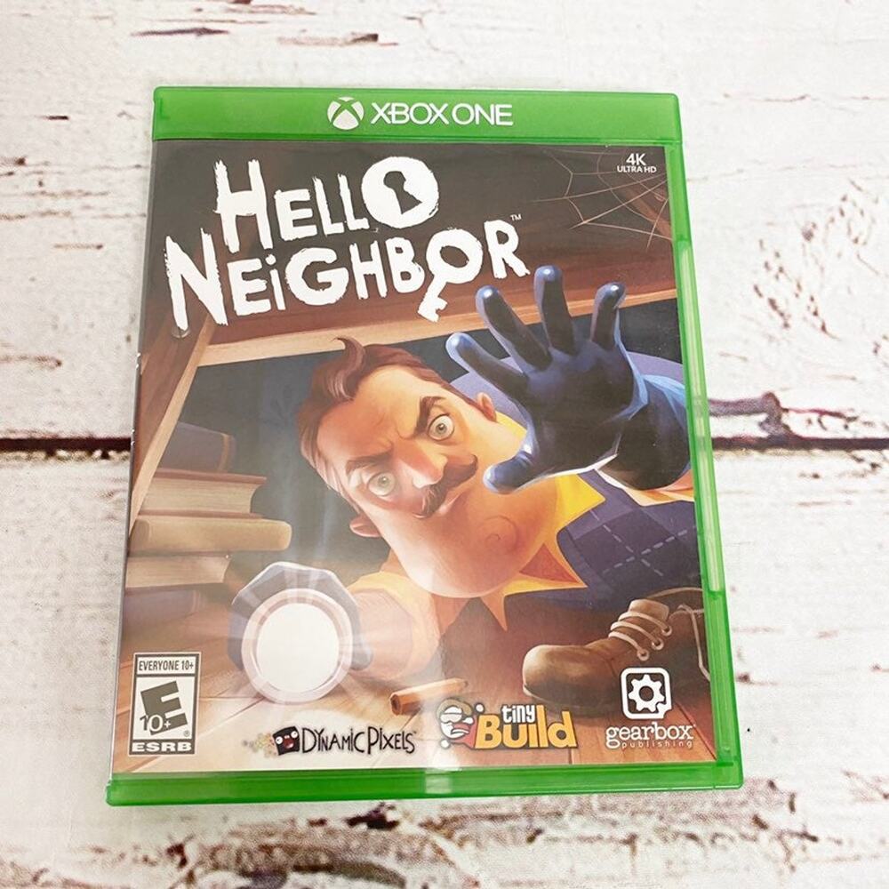 HELLO NEIGHBOR Hide & Seek Xbox One Complete CIB Opened Never Played 2018